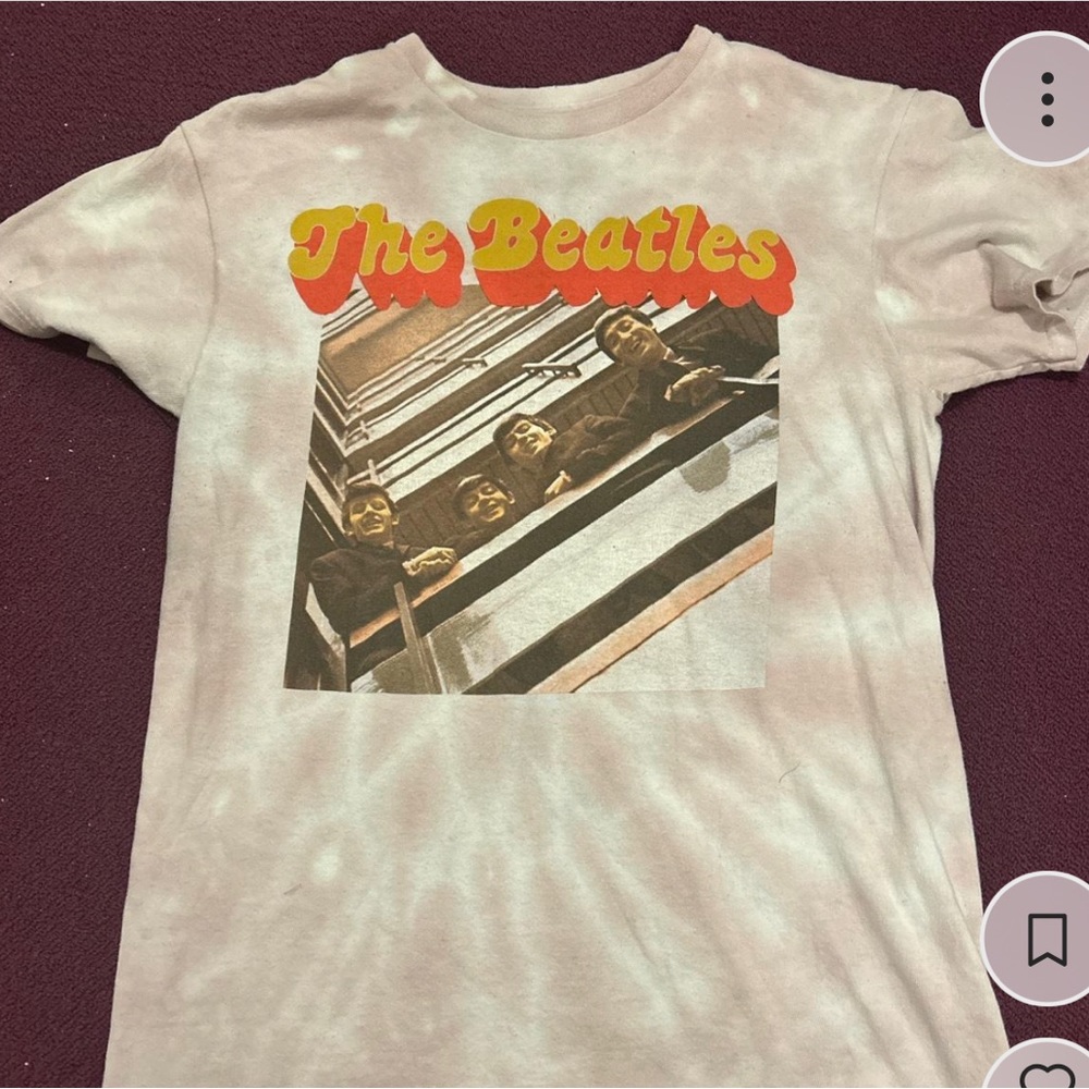 Beatles tie dye shirt